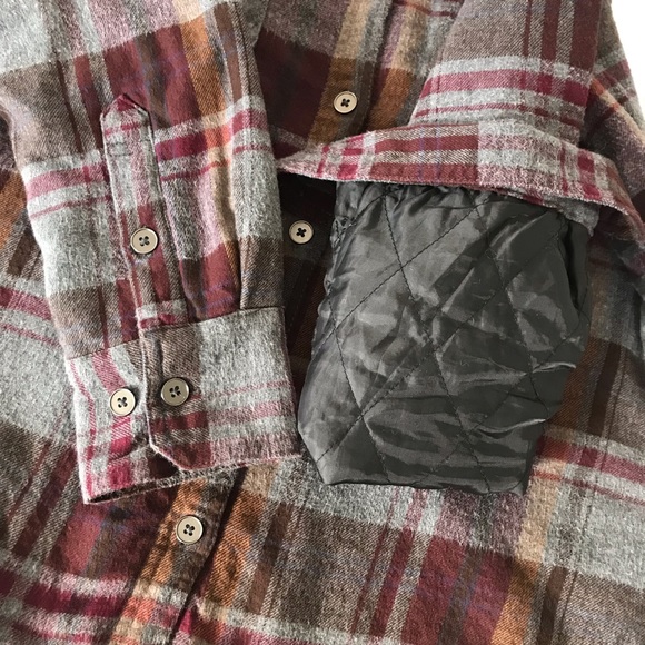 Natural reflections 2 in 1 hooded flannel Clearance